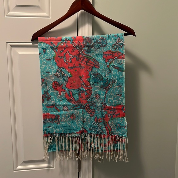 Lilly Pulitzer Accessories - Lilly Pulitzer Martha’s Vineyard Scarf